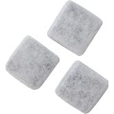Petmate Replendish Charcoal Replacement Filters, 3 Count | Control Chlorine and Odor