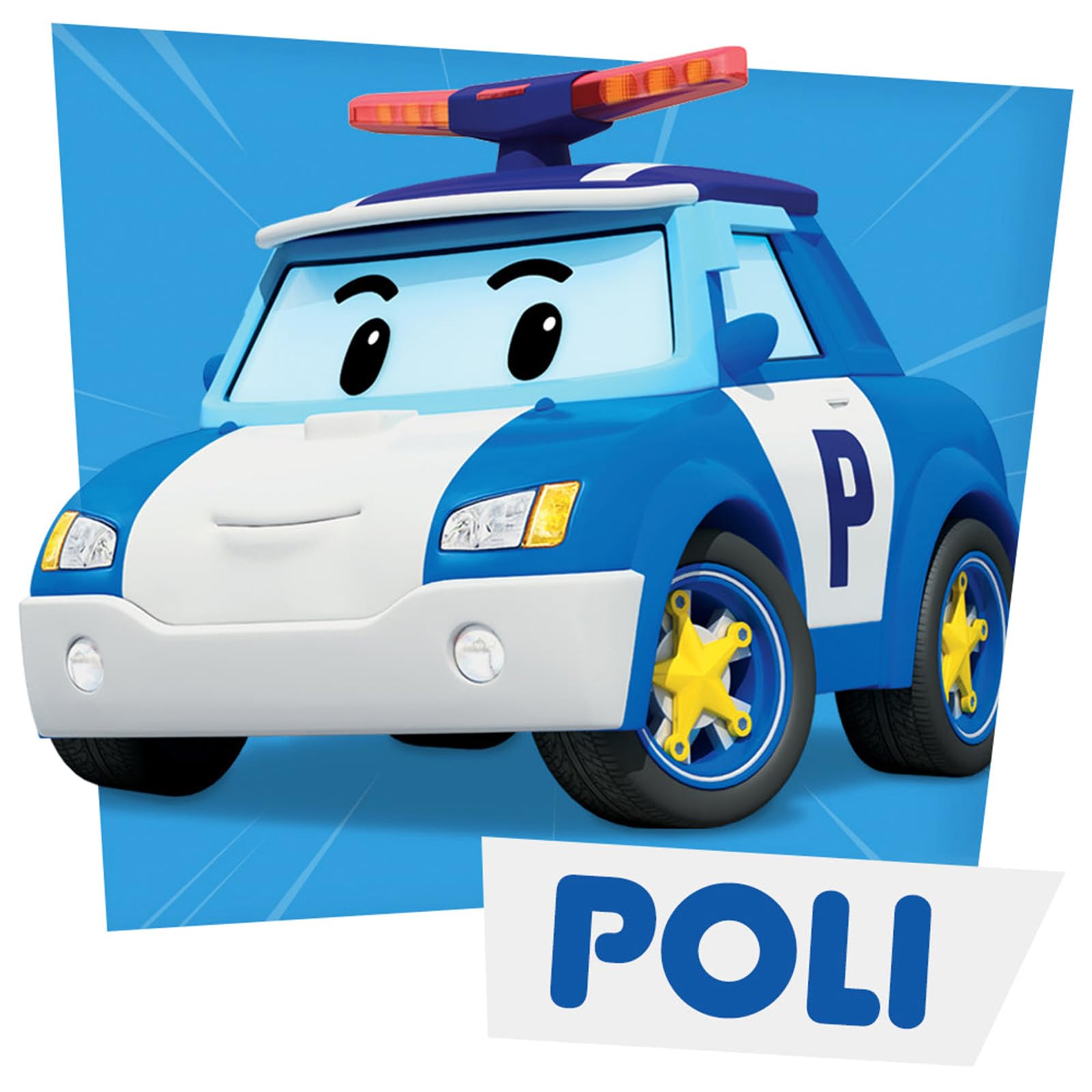 Robocar Poli DIE-CAST Poli Police Car – Metal Vehicle Toy for Toddlers | Birthday & Party Gift for Boys & Girls Ages 1–5