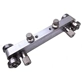 Jiayouy Adjustable Guitar Nut &amp; Bridge Sander Luthier Tool for Electric Acoustic Guitar Bass Silver