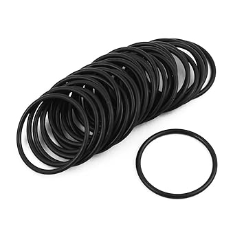 sourcingmap 30 Stk schwarze runde Nitril Butadien Kautschuk NBR O-Ring 30 mm Außendurchmesser 1,9 mm Breite de