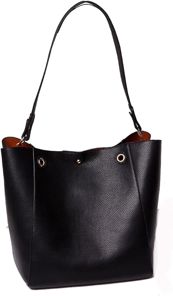 sqlp Large Work Tote Bag for Women Leather Designer Handbags Big Travel bucket bags Ladies Shoulder Bag, Red - Image 4