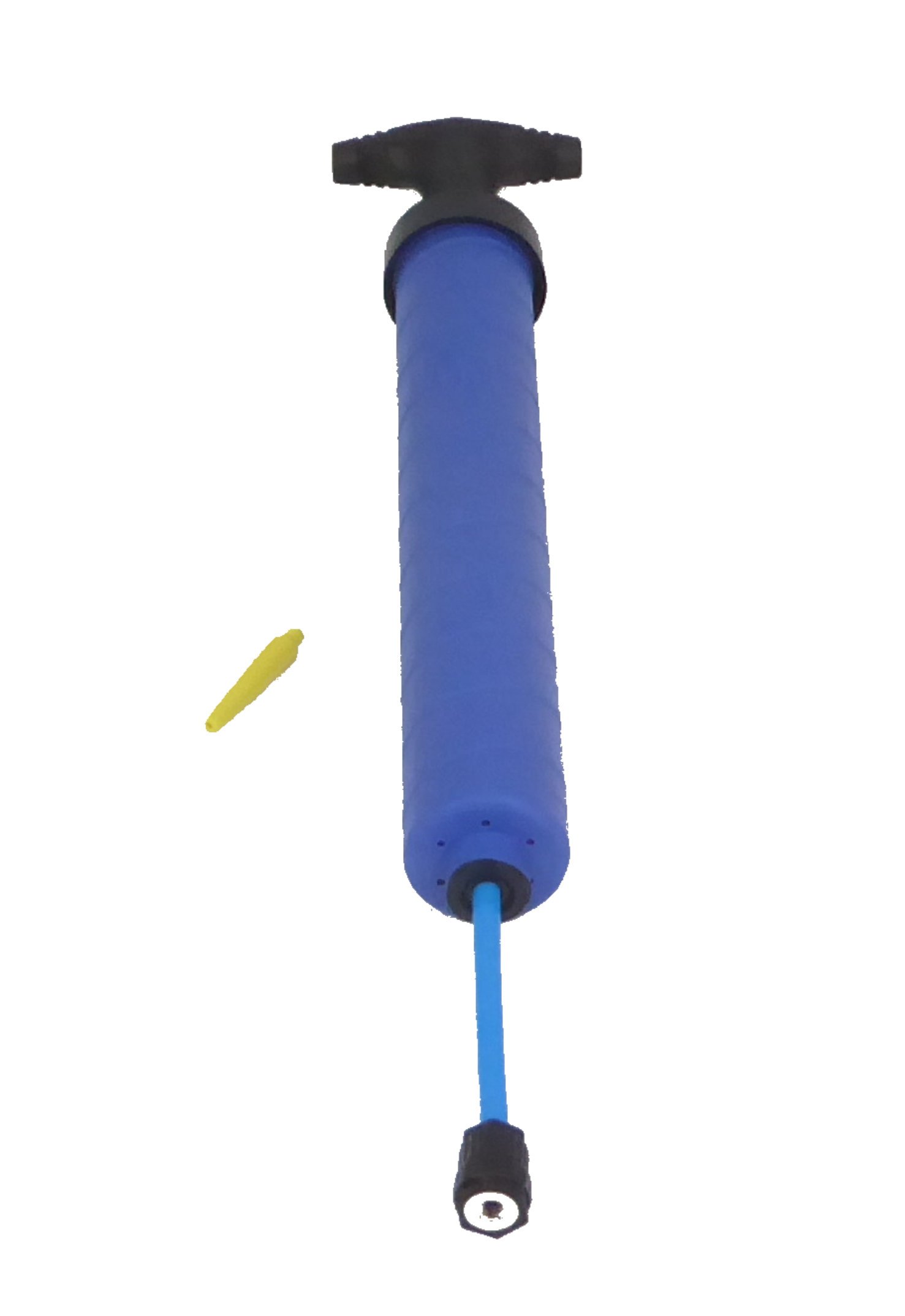 carta PUMD Football INFLATOR Double Action Pump with AIR Hose and Needle Each Packed in A PVC Bag with Insert HEADERCARD Colours RED OR Blue, White, One Size