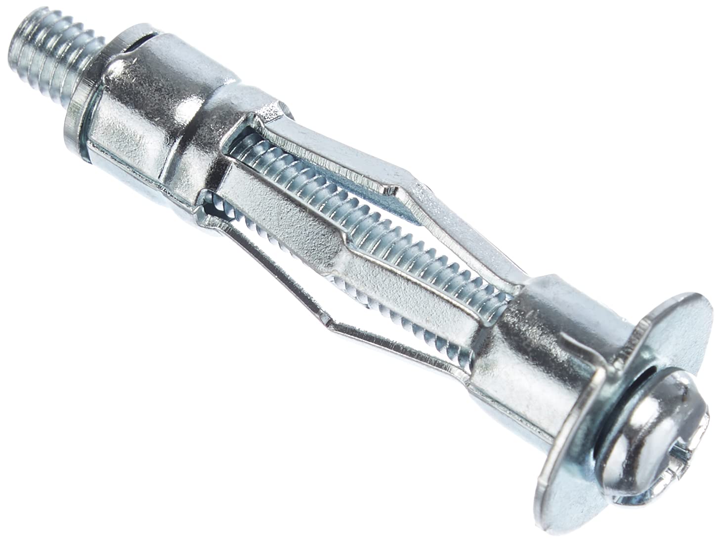 Fischer HM 5x37 S - cavity metal dowels with screw for attaching pictures, curtain rails in panel building materials - 20 pieces - item no 48041