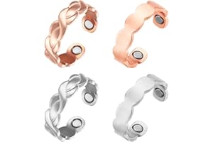 BioMag Lymphatic Drainage Copper Ring for Women