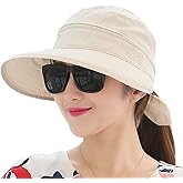Women Sun Visor Hat Wide Brim Summer Hat UV Protection Outdoor Beach Hat