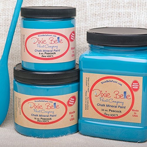 Dixie Belle Paint Company Chalk Finish Furniture Paint (Peacock) (32oz)