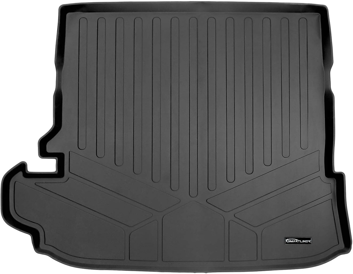 Amazon SMARTLINER All Weather Custom Cargo Trunk Liner Floor Mat Black For 2020 2021 Toyota 