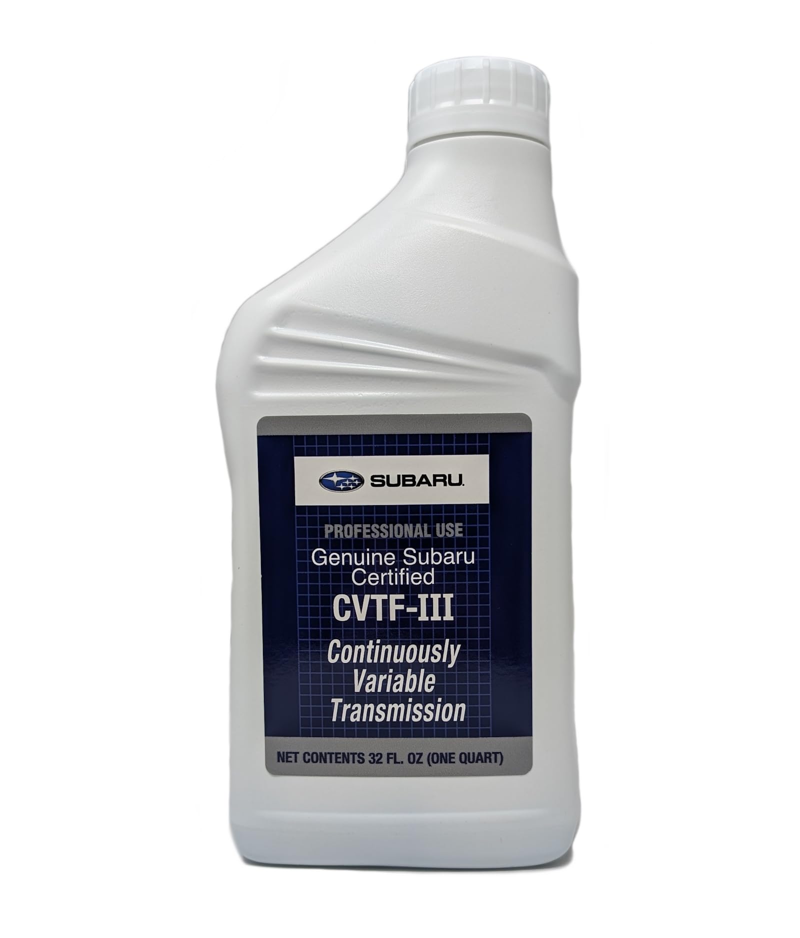 Subaru CVTF-III Transmission Fluid SOA427V2610 OEM AUTO 1 Quart