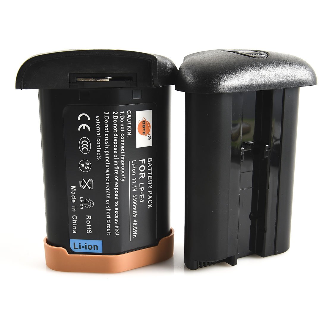 DSTE 2-Pack LP-E4 Battery Compatible for Canon EOS-1D C EOS-1D Mark III EOS-1Ds Mark III EOS-1D Mark IV EOS-1DS Mark IV EOS-1D Mark4 EOS-1DS Mark4 Camera