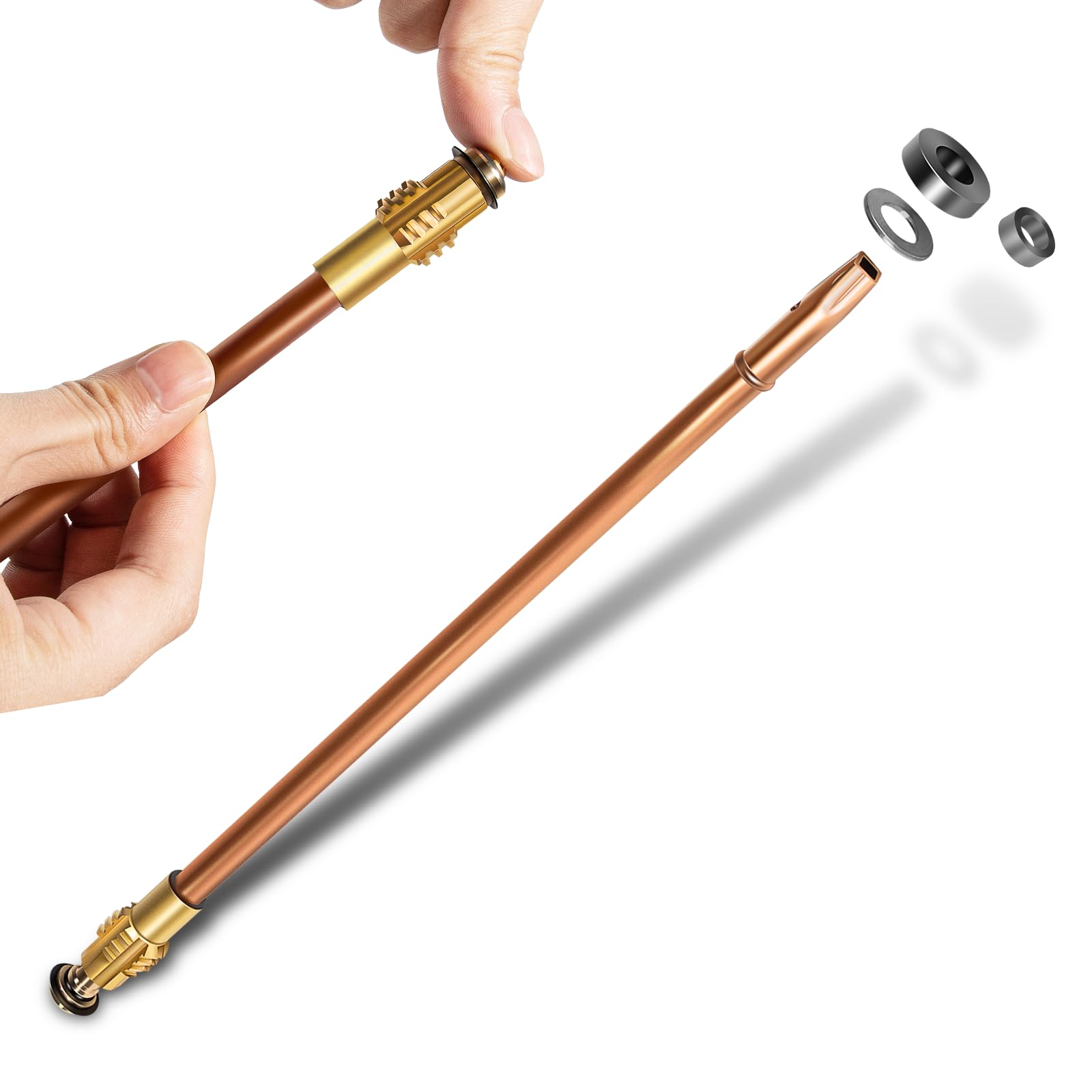 Photo 1 of 123-0093 Stem Assembly for Prier 500 Series Mansfield Style Full-turn Hydrants, 12-inch Overall Length, Prevent Leakgae