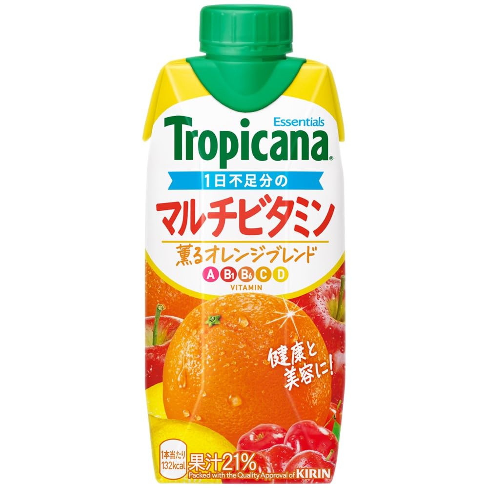 トロピカーナ エッセンシャルズ マルチビタミン 330ml ×12本 ドリンク 飲み物 飲料商品画像