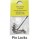 Pin Keepers Locking Pinkeepers Back With Wrench Biker VERY HIGH QUALITY LOW SHIP