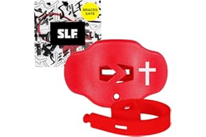 SLEEFS Football Mouth Guard - Youth Mouthguard with Strap - Lip/Teeth Protector Mouthpiece - No Boil - for Youth/Adults, Maxi