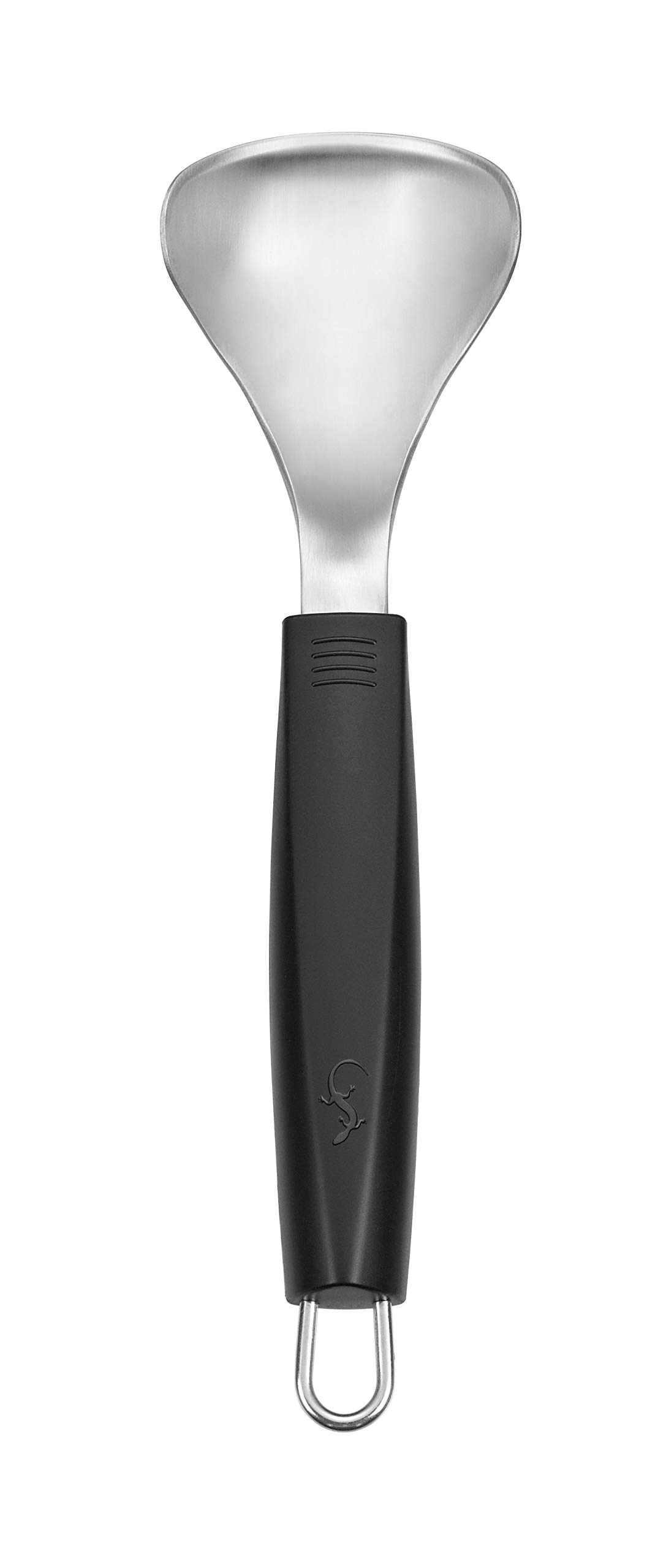 Lurch 230025 Stainless Steel Tango Ice Cream Scoop, Black