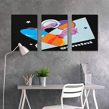 Amazon Com Homedd Sticker For Decoration Zodiac Gemini