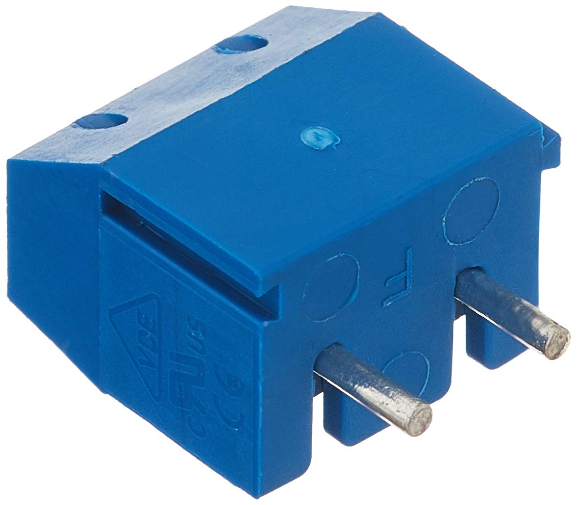 DeLOCK Terminal Block for Board Soldering Version 2 Pin 5.00 mm Pitch Vertical Pack of 10