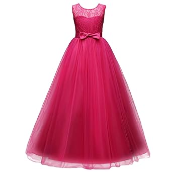 Mädchen Kinder Mit Kleider Blumenmädchenkleider Hochzeitskleid Maxikleid Festlich Brautjungfern Kleid Prinzessin Hochzeit Abe