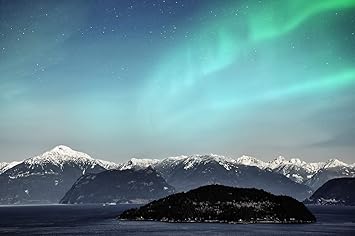 Diy Malen Nach Zahlen Landschaft Digital Draw Number Frameless Paint By Fur Erwachsene Oil Kit Kids Home Dekorationen Nordlichter Aurora Borealis Stars Amazon De Spielzeug