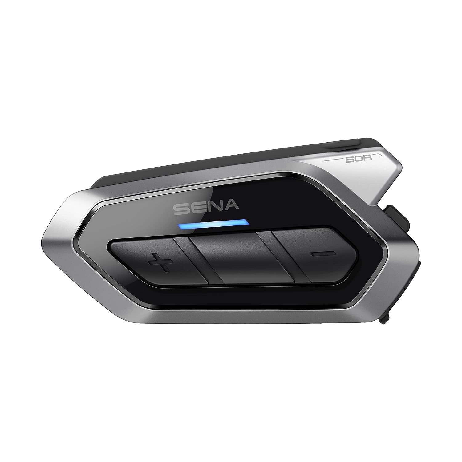 Sena 50R Low Profile Motorcycle Bluetooth Communication System with Mesh 2.0 Intercom, Dual Pack