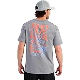 HUK Mens Short Sleeve Performance Tee, Fishing T-Shirt for Men