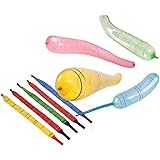 100pcs 30” ASSORTED Color Flying Whistle Long Rocket Balloons KIDS FUN **USA SELLER**(Jarty Party Brand)