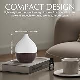 SALKING Essential Oil Diffuser 100ml Ultrasonic Auto Shut-Off Dark Wood view 5