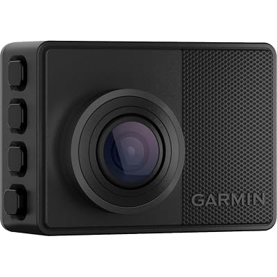 Garmin Dash Cam 67W, 1440p and Extra-Wide 180-degree FOV, Monitor Your Vehicle While Away w/New Connected Features, Voice Control, Compact and Discreet, Includes Memory Card - 010-02505-05