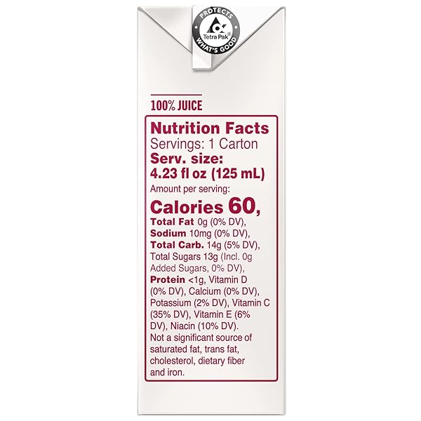 TROPICANA 100% JUICE BOX, FRUIT PUNCH, 4.23OZ (PACK OF 44) – REAL FRUIT JUICES, VITAMIN C RICH, NO ADDED SUGARS, NO ARTIFICIAL FLAVORS