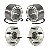 Front Rear Wheel Bearing And Hub Assembly Kit For