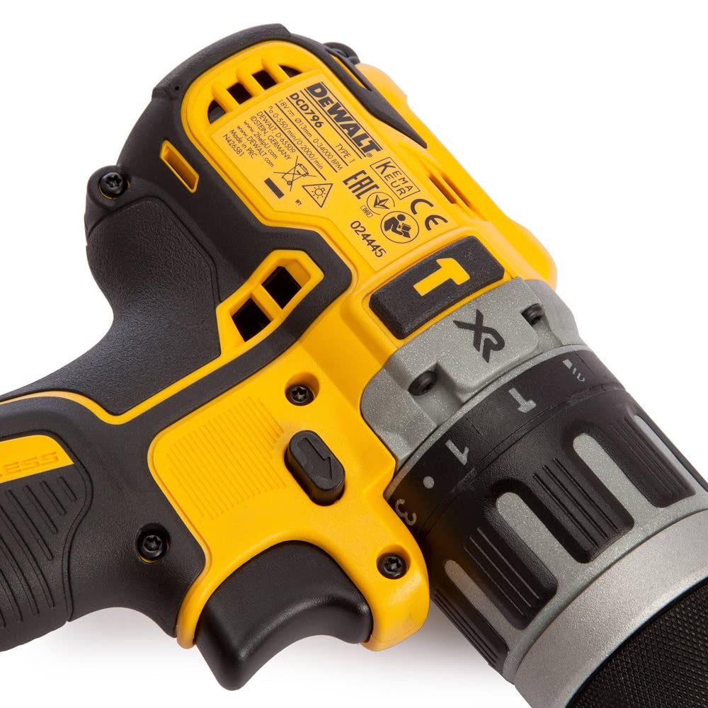 Dewalt DCD796N 18v XR Li-Ion Brushless Compact Combi Hammer Drill