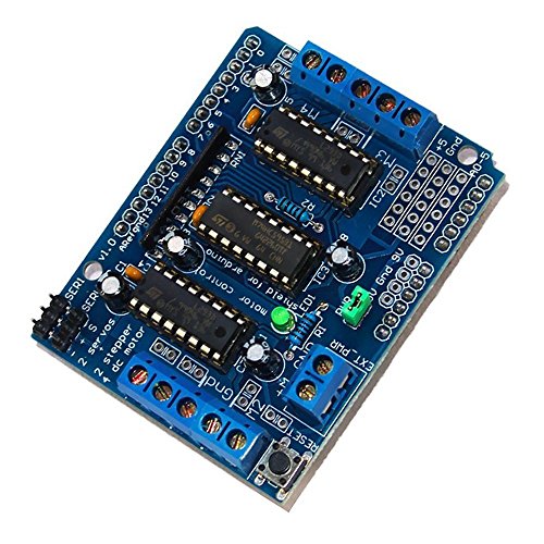 Motor Drive Shield L293D Compatible With Arduino Uno Duemilanove Mega AVR Atmel by Atomic Market