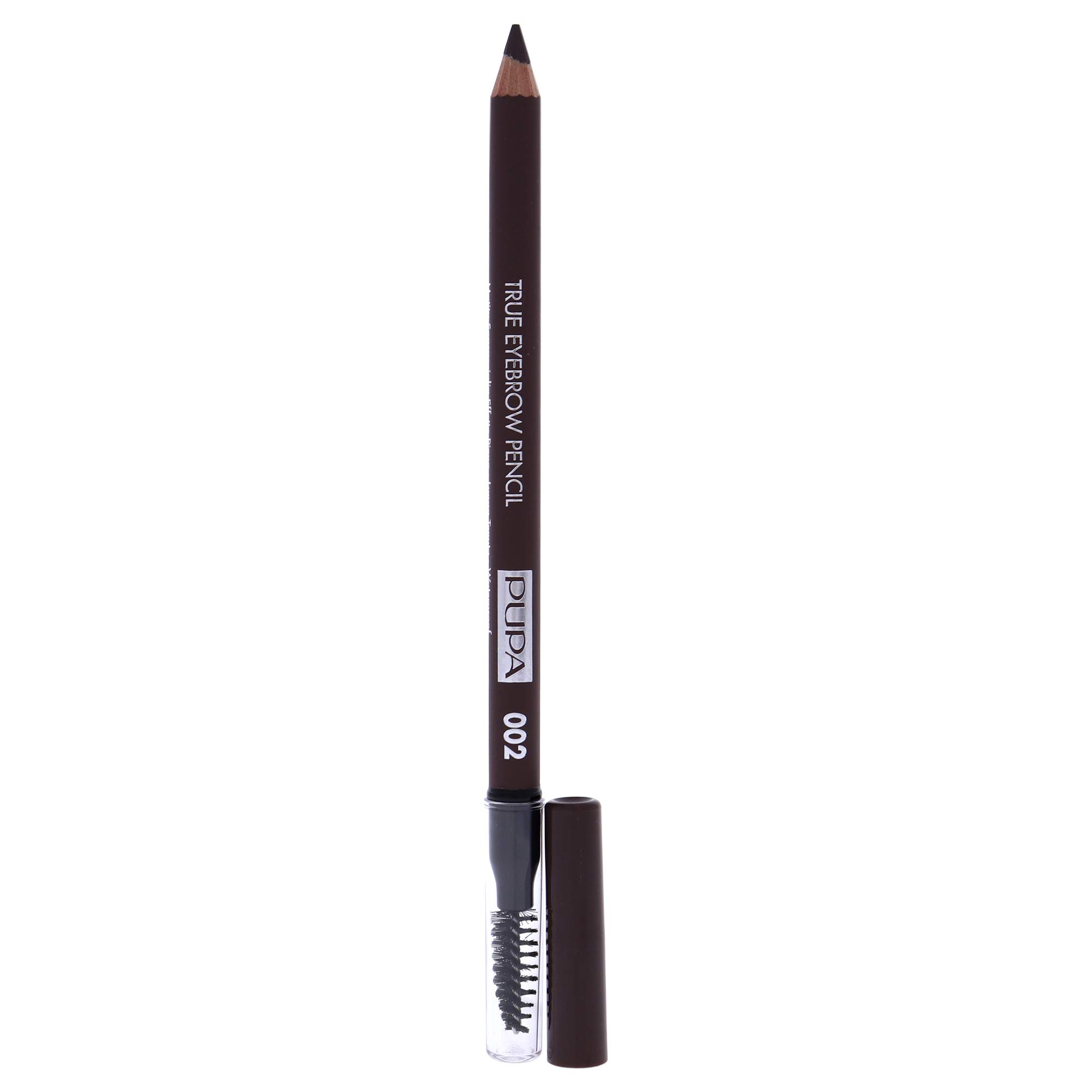 PUPA Milano True Eyebrow Pencil - Total Fill Eyebrow Pencil Long Lasting - Waterproof, Brown 1.0 g