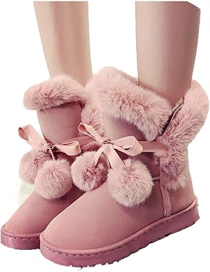 pink snow boots womens