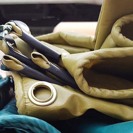 Outdoor Waterproof Heavy Duty Tarpaulin,Tent Footprint Tarp Reinforced