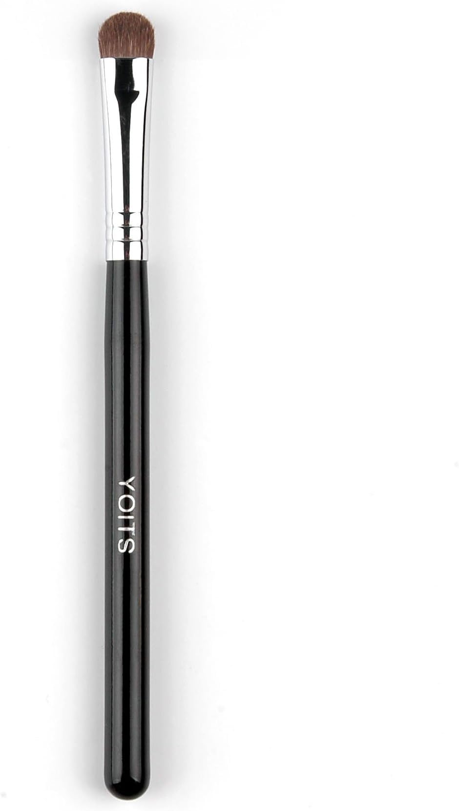 Eyeshadow Brush: Flat Round Shader Eye Makeup Brush with Dense Pony hair to Smudge Eye Shadow Over Entire Eyelid - K286