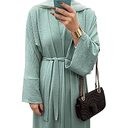 2PCS Women's Muslim Dresses Abaya Islamic Dubai