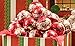 Benevelo Gifts 6 Tier Gourmet Nuts & Snacks Holiday Gift Set | Chocolate Caramel Drizzled Popcorn, Peppermint Pretzels, Honey Glazed Almonds, Old Fashioned Christmas Candy Mix, and Holly Jolly Mix