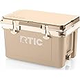 RTIC Ultra-Light 32 Quart Hard Cooler Insulated Portable Ice Chest Box for Drink, Beverage, Beach, Camping, Picnic, Fishing, Boat, Barbecue, 30% Lighter Than Rotomolded Coolers