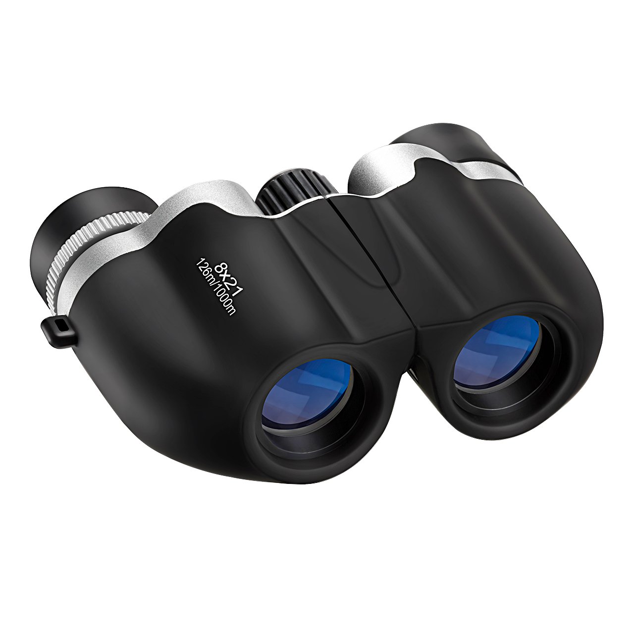 Holife Prismáticos Compactos Plegables x Telescopios ópticos de Alta Resolución Recubiertos para