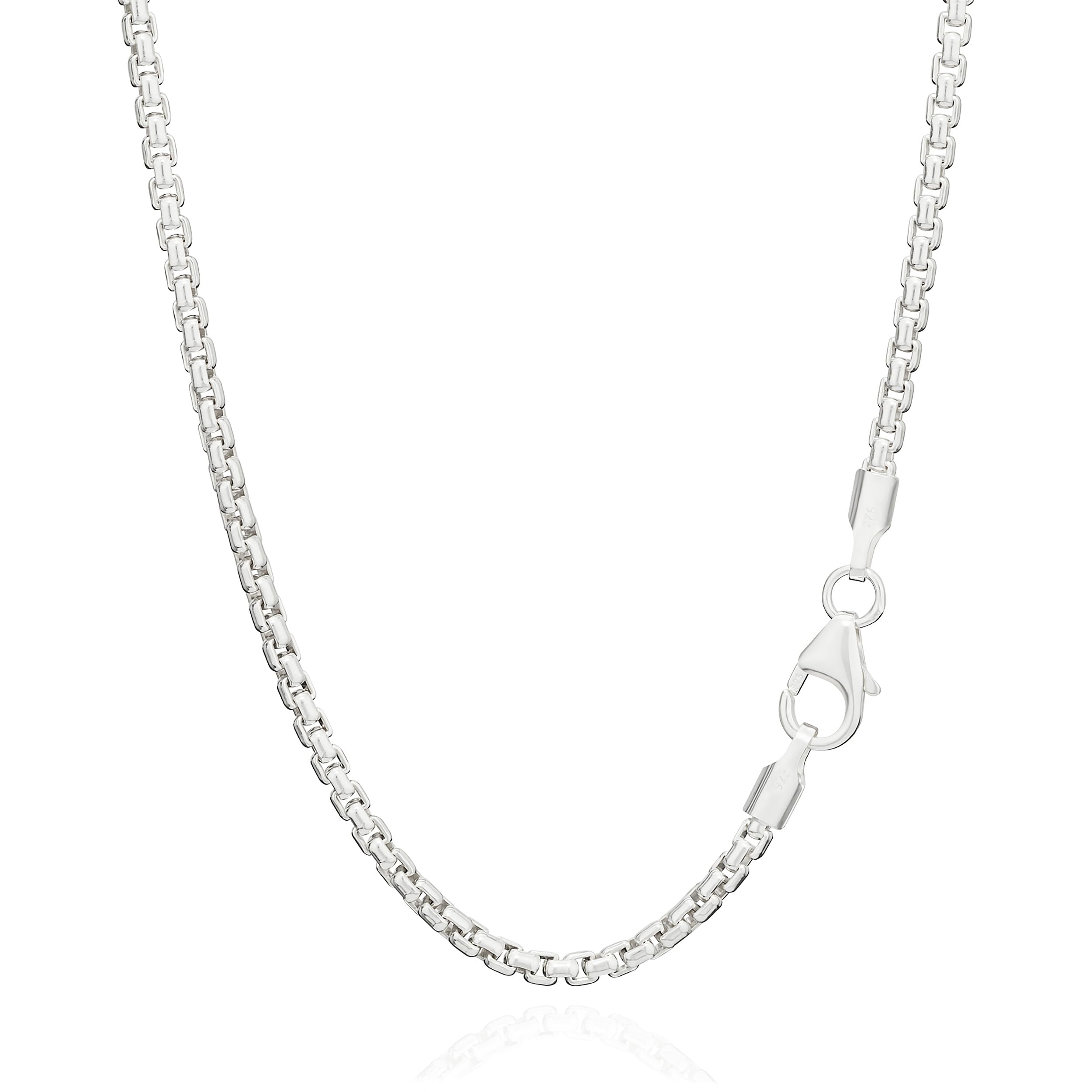 NKlaus 80cm silver 2.0mm Venetian chain sterling silver chain 14.25g necklace 9269