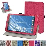 Insignia NS-P08A7100 Rotating Case,Mama Mouth 360 Degree Rotary Stand With Cute Lovely Pattern Cover For 8