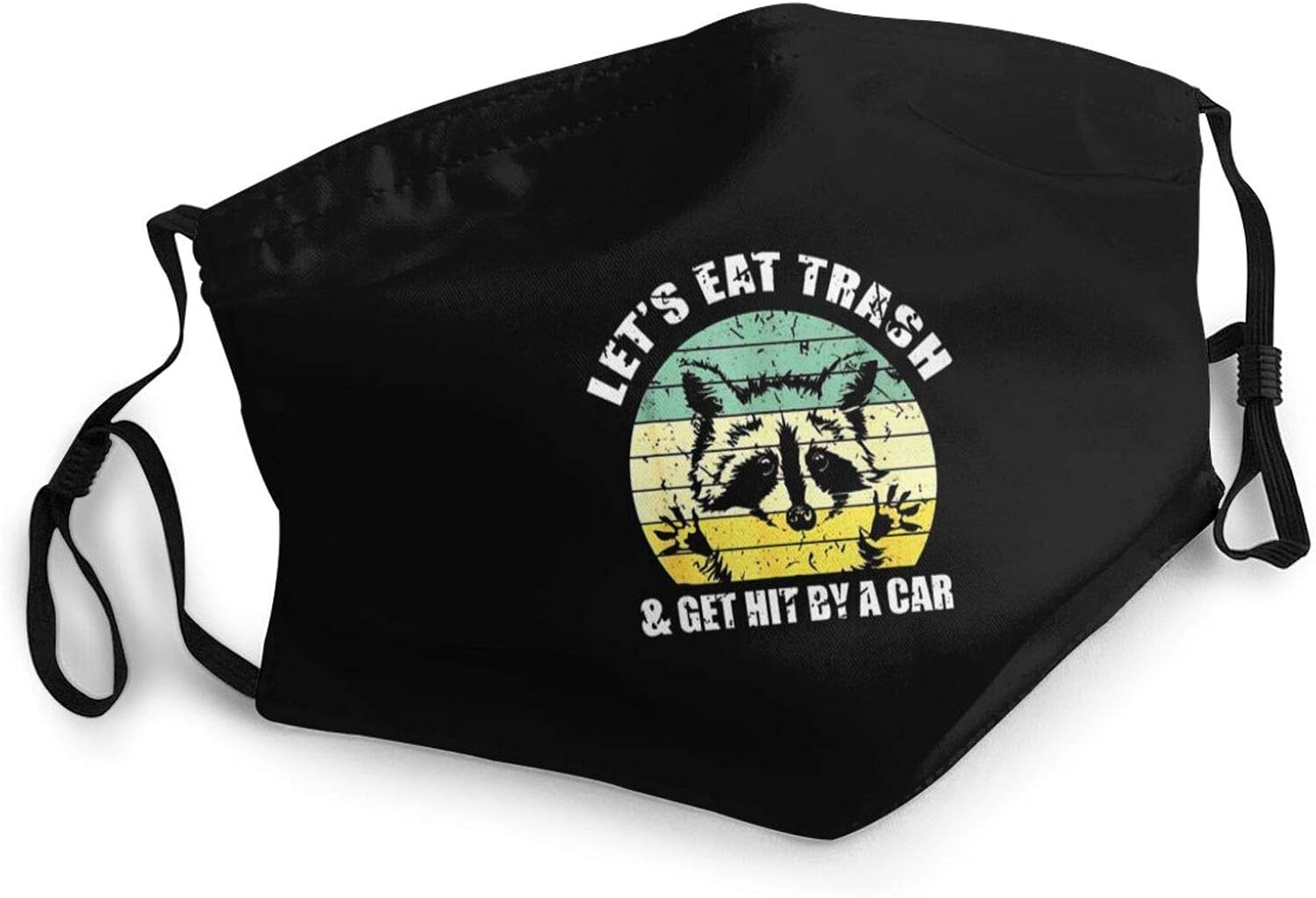 Let's Eat Trash Adult Dust Mask Reusable Balaclava Cover Breathable