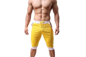 ONEFIT Men's Sport Pants Casual Medium Shorts Running Nylon Trousers