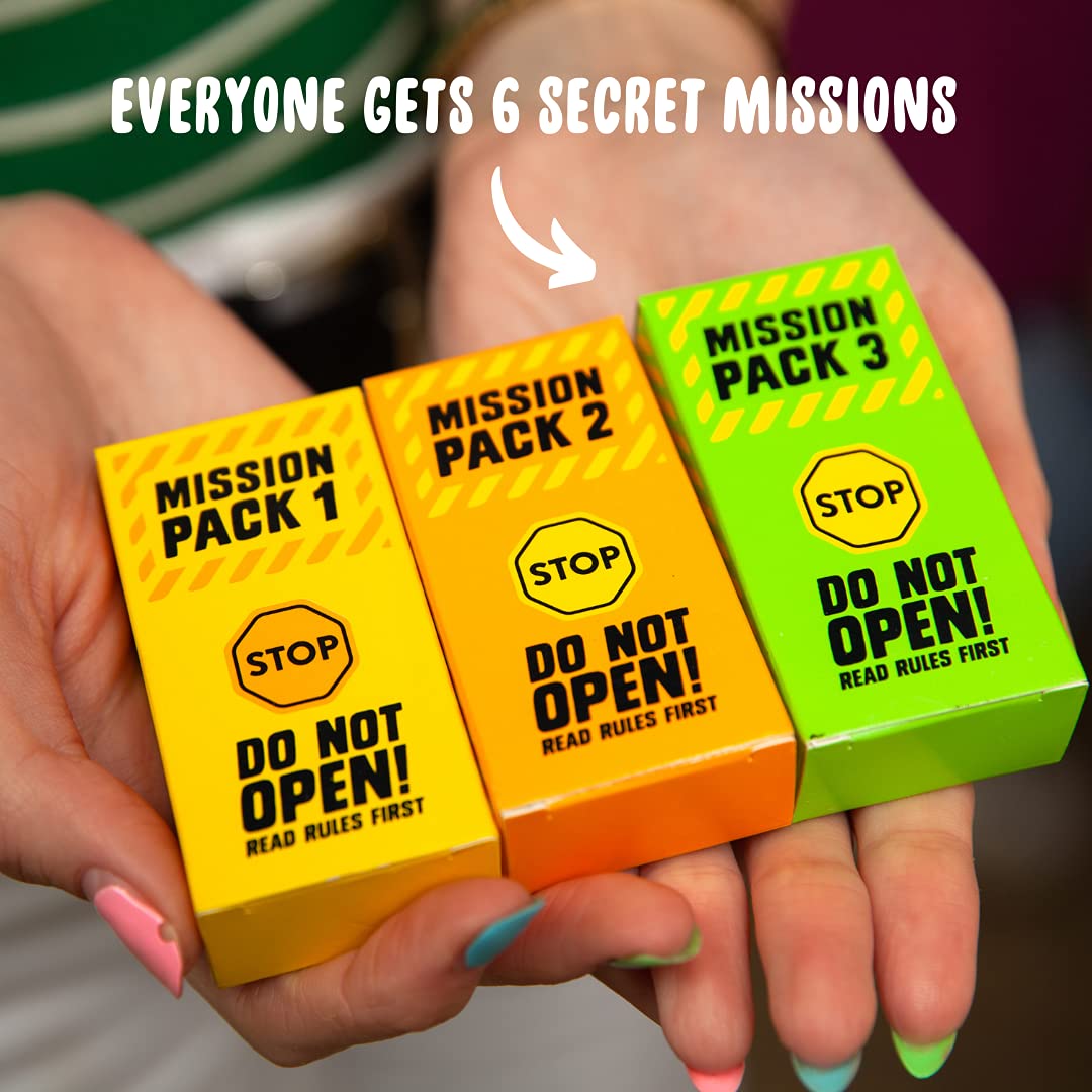 Big Potato Don't Get Got (2021 Edition): Award Winning Secret Missions Party Game for Adults and Family