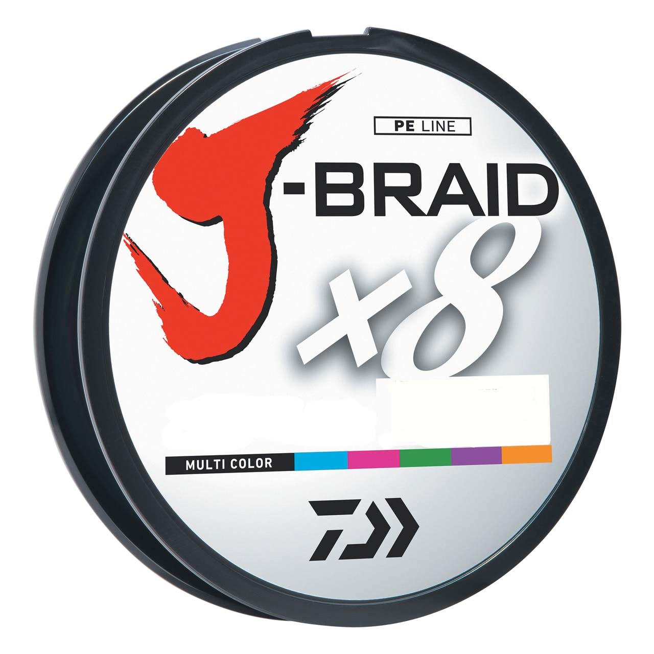 J-BRAIDX8, Filler Spool, Multi-Color, Mono Dia.= 12lb. — image 1