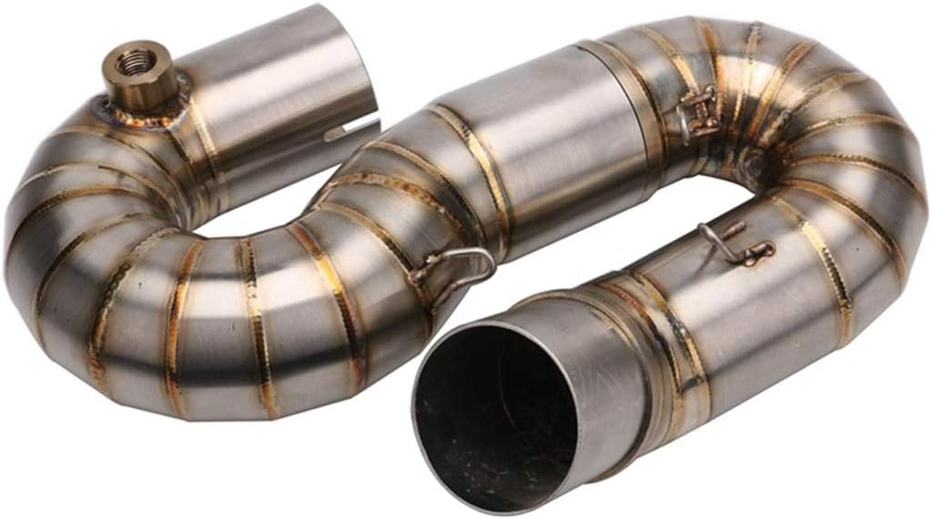 Motorcycle Exhaust Pipe Stainless Steel Middle Section Pipe Interface 52mm Honda CBR1000RR Motorcycle Accessories Motorcycle Parts