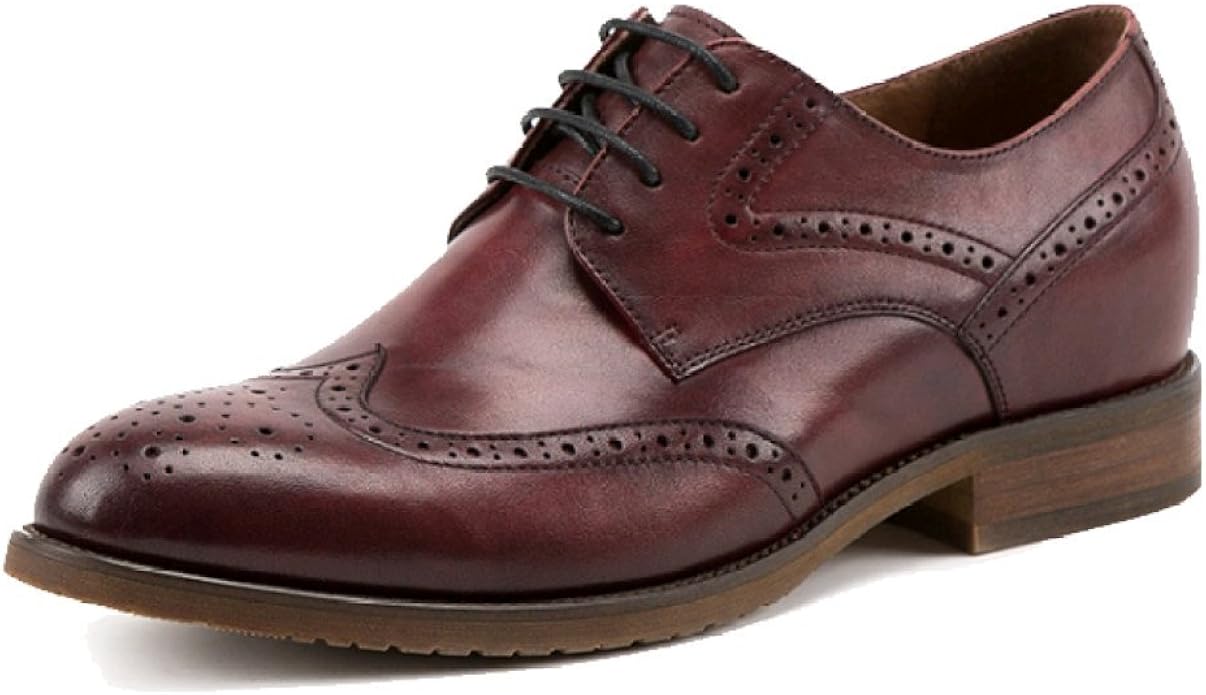 Oxford Calzado De Hombre Inglaterra Brogues Cuero Negocios Casual