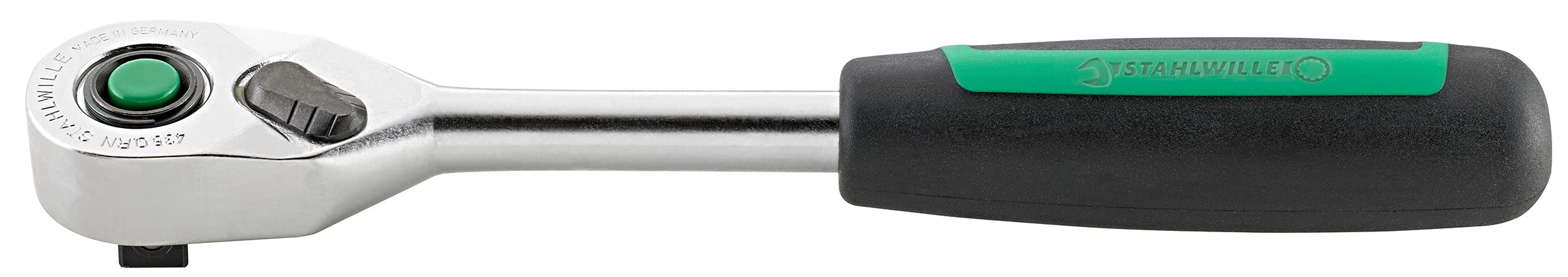 Stahlwille STW1211QR 3/8-Inch Drive Quick Release Fine Tooth Ratchet - Silver