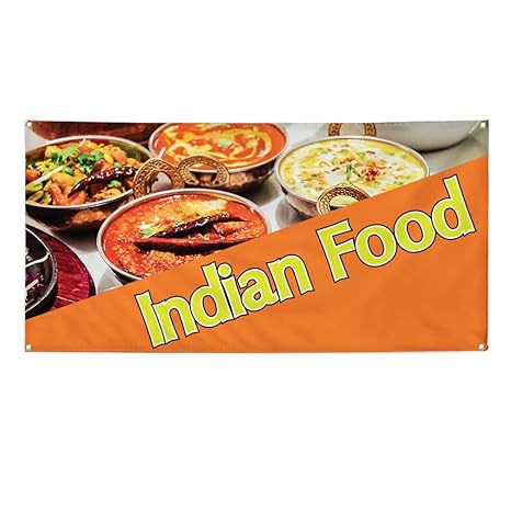 Indian Food Banner Indian Summer