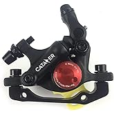 catazer HB-100 Cable Actuated Hydraulic Disc Brake Caliper Front and Rear | Line pulling hydraulic design, fits MTB, road bike &amp; e-bike; Universal fit for most disc brake systems, easy installation